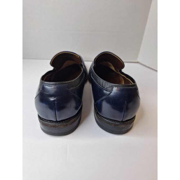 ALLEN EDMONDS Blue Navy Sutton‎ Oxfords Men\'s Sz 11.5 AAA Preppy Career Business main image 4